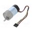 6.3:1 METAL GEARMOTOR 37DX65L 24V 64 CPR Motor: DC; with gearbox; 24VDC; 3A; Shaft: D spring; 1600rpm; 6.25: 1 fXtkTEtiXA40fO0JTTU_7mKfgER0Io4w5SQJnipUq4M