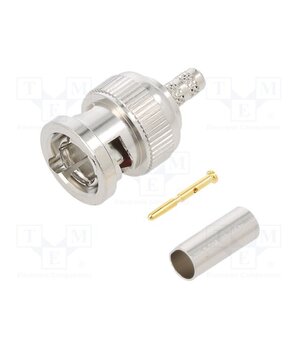 031-70537-12G Connector: BNC; plug; male; straight; 75Ω; crimped; for cable; PTFE 4_tF3xDqEGSddhrhwRRUGWLcf1Q_Ht9_kiZKV68DX00