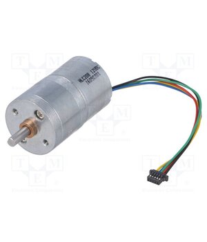 FIT0441 Motor: BLDC; 12VDC; Shaft: D spring; Interface: TTL; 700mA; 159rpm acjviWvJF_GFHu4K7BWIWm2yfJ-8U4pVzHZK2DdgBCQ