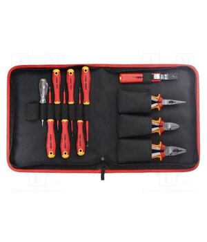 41381104 Tools set: pliers, insulation screwdrivers; case; 1kV; 11pcs. Fg1otATGrRYjiJ0IFCoX1QTlSwzd1P8cznWl5pwodvY