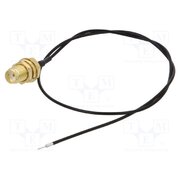 SMA-16-0.3 Cable; 0.3m; wires,SMA female; black; straight; 50Ω vlXMYQH1RJbClTtn0p0ssS5c6pjw3Mi00Yty6DNsIIA