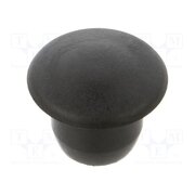 10060650 Stopper; H: 9mm; push-in; Flange dia: 15mm; black; Ømount.hole: 10mm WrtLnZlFa_K1PNXBFL-kVcFndIDVVUsVWaQ93tiAzGo