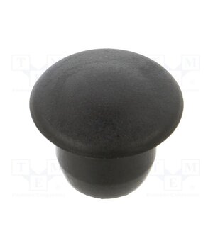 10060650 Stopper; H: 9mm; push-in; Flange dia: 15mm; black; Ømount.hole: 10mm WrtLnZlFa_K1PNXBFL-kVcFndIDVVUsVWaQ93tiAzGo