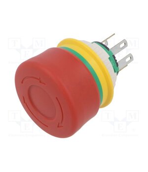 XA1E-BV3SG12TR Switch: emergency stop; 16mm; Stabl.pos: 2; NC + NO; red; IP65; XA LZ4A15KXy3FB9gNwiTeR5pOIzaYeZXpCI5t8cbNKBeQ