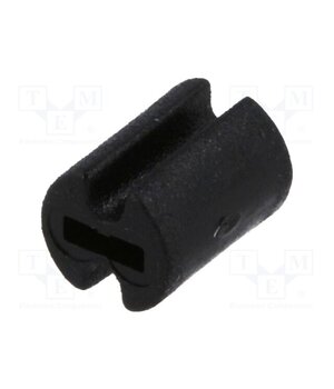 FIX-LEDH-6.5 Spacer sleeve; LED; Øout: 4.5mm; ØLED: 3mm; L: 6.5mm; black; UL94V-2 TjC-UQvT6UYa7oqcFs1rfMrnm_IhAyySJ374Amh9oWg