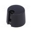 A1020639 Knob; with pointer; plastic; Øshaft: 6.35mm; Ø20x16mm; black; A10 bFCIgsWximx9R6SimBaJpq8ObLFc525wur1faZIokqA