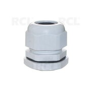 Cable screw gland PG11, IP67, cable 5-10mm, grey