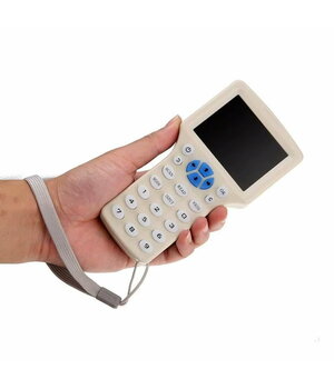 RFID IC/ID kopēšanas un nolasīšanas ierīce 125 kHz – 13,56 MHz kartēm ar LCD 3,2 collu displeju (iekļauts kartes/atslēgas/piekariņa komplekts)

 AP181+1.jpg