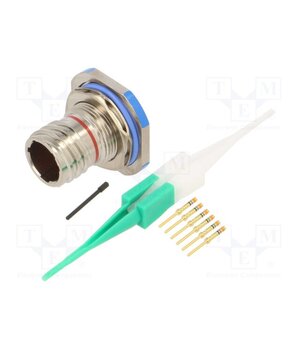 D38999/24FA35PN Connector: military; socket; male; PIN: 6; straight; crimped; 5A vIg7kGOgir26pq2ALVDTlLJXcSkpVWmT6AkA1VcT1AU