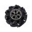 FIT0767 Left wheel; black; screw; Ø: 97mm; Plating: rubber; W: 44.9mm; 1pcs. fxlWrYHc7tZiFFUorUJeYIMtq3-zzvIZt_fRr7SwFKQ