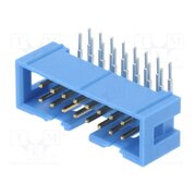 2-1761605-6 Connector: IDC; socket; male; PIN: 16; angled 90°; THT; 2.54mm; 2x8 NlyyLLye_sDtA6ZJGa_dE_2hMtDEXCF6OqYBw_NFxlU