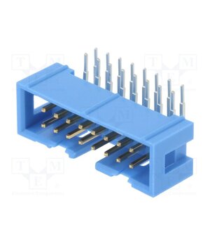 2-1761605-6 Connector: IDC; socket; male; PIN: 16; angled 90°; THT; 2.54mm; 2x8 NlyyLLye_sDtA6ZJGa_dE_2hMtDEXCF6OqYBw_NFxlU