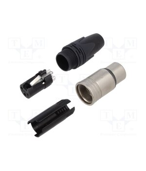 NC3FXX-14-D Connector: XLR; plug; female; XX-14; 16A; PIN: 3; straight; for cable atjkLeBErOW2ssy0DAw98355keRyLCiWVyRrXdL_rb8