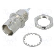 031-236 Connector: BNC; socket; female; straight; 50Ω; soldering; PTFE qeV6PpgRcVPNiKaVTrvn9bmvsxJk6packF3u9qsXO3Y
