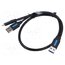CQPBD Cable; USB 3.0; USB A plug x2,USB B micro plug; nickel plated LuGb20C2vN5SBVS-8IR421QXbAamgZci8g3qP__ZXP8