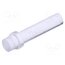 PLP1-500-F Fiber for LED; Ø3mm; L: 12.7mm; round; Front: flat; straight; PLP1 lxR0A_cxoMYb1qRHNB0jpYMQ2UAap01tsjitCynM7Uc