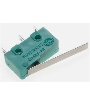 MIKROSLĒDZIS IESLĒGTS (ON), 3A/250VAC, 3 kontakti, ar sviru, L=29mm, 10,6x19,8x6,4mm

 CPR700L3.jpg