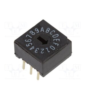 1-1825007-6 Encoding switch; HEX/BCD; Pos: 10; THT; Rcont max: 50mΩ; Body: black wkaqLhKQANpin0YBiRz9ciaIz-dPzhnIybYIRWUbkkE