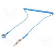 STW1300 Connection cable; ESD,coiled; blue; 1MΩ; 1.8m I2O6YzDi3jLvC8pD6CsYgsPMMFyIKYjka4bn75HCr34
