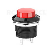 PUSH BUTTON SWITCH ON-(OFF) 3A/250V red
