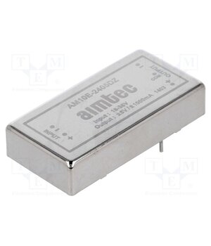 AM10E-2405DZ Converter: DC/DC; 10W; Uin: 18÷36VDC; Uout: 5VDC; Uout2: -5VDC; DIP24 vNPsd6oXWBnCppt-fjIrx-j4HLfKINkBskg1f7Q2fvI