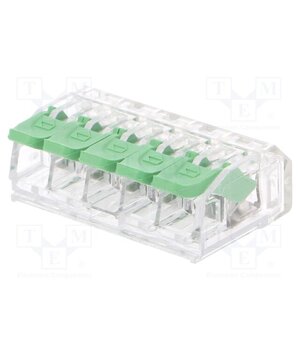 DG221-5.6-05P-17-00AH Quick splice; 20A; 300V; for cable; spring clamp; 24AWG÷12AWG lBIW8wIfc6I06wjOundWHOpfHhrT1_9pyWLiNtaYYZI
