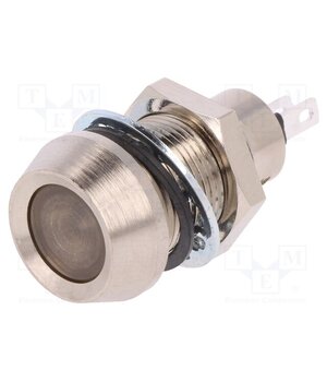 512-521-21 Indicator: LED; recessed; yellow; 12VDC; Ø12.7mm; IP67; connectors UYTTGjPbsJkelBvfHqCNBbLtnb16uBgHuDfYyzd5k6Q