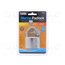 K14550D Padlock; shackle; chrome plated brass; A: 50mm; B: 28mm; C: 8mm; 145 FmxTR45pLlGx8qx9TzeLnYOVjGWYGXh9ICnNdOHvUvg
