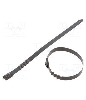 BCZ76-200 Cable tie; L: 200mm; W: 7.9mm; acid resistant steel AISI 316; wave infBFEfmJR0QJvRtS2MTKq23TMIT572KiJ2g3nDfnDc