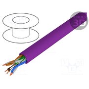 10GB24.07305 Wire; U/UTP; 4x2x23AWG; 6a; wire; Cu; Insulation: LSZH; violet; 305m 4PKIk7B8O76jYBU8p95F-hlECx4apQ4uz799Y86Fdes
