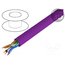 10GB24.07305 Wire; U/UTP; 4x2x23AWG; 6a; wire; Cu; Insulation: LSZH; violet; 305m 4PKIk7B8O76jYBU8p95F-hlECx4apQ4uz799Y86Fdes