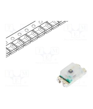 OSI50603C1E IR transmitter; 940nm; transparent; 120°; 1.2÷1.5VDC; SMD; 20mA US211hy4bCHIb1Yms3QMlFnLY6cVo1BCJmCVMM4kB_o