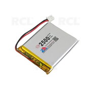 UZLĀDĒJAMA BATERIJA Li-Po 3,7 V 2000...2500 mAh, 5x50x62 mm, ar PH2.0 savienotāju

 BALP055062.jpg