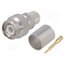 J01010A0051 Connector: TNC; plug; male; straight; 50Ω; crimped; for cable; PTFE OrjqTLFGP3tTIYfvQeTRx1KgYkHpCMGLfu6ziy15Thc