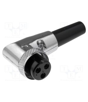 FC684223R Connector: microphone; plug; female; PIN: 3; for cable; angled 90° _-MbIupgRrvXj28Z8KcaZISoSzrMqVAtuNocYfl5YRM