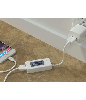 USB LCD sprieguma un strāvas detektors jaudas testeris 3V-7V

 ATS010+1.jpg