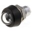 SMK1 089 LED holder; 5mm; metal; convex; IP67 BwhPYFmbYfgO5zHF8Jr2XcGElAfSsijELHYV7bbd9Kg