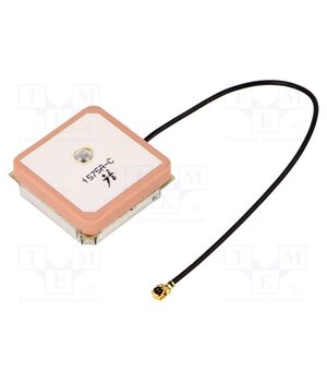 GPS-ANT050 Antenna; GPS; 3dBi; RHCP; for building in; 50Ω; 25x25x7mm; -40÷85°C LXp22CQFjcMm3kwQzKXu-94QuD1em9E9HpDWg_z_Mnc
