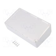 115TP.5 Enclosure: desktop; X: 161mm; Y: 95mm; Z: 64mm; ABS; light grey GSc8OgCUbsMZuMkL2Fu5deseOB-R7g7wtgx-DXqBu9I