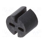 8GE04V80556 - AS Spacer sleeve; LED; Øout: 5.1mm; ØLED: 5mm; L: 4mm; black; UL94V-0 asLgC3hjgodUrrAf6Emrhs4USzjvWUEszXxdK8APiZ0