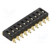 EDS10SGRNTU04Q Switch: DIP-SWITCH; Poles number: 10; OFF-ON; 0.025A/24VDC; Pos: 2 uwI9JjZTDAcgXo-QDcQxK9-08YY_cy0ZhaJTQfYOz5Q