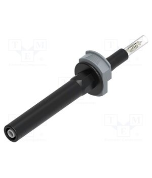 590-IEC-N Test probe; 20A; black; banana 4mm socket L0FxLKHxMx3JDBjf4CXckECvXJ3SLs-8SeX2Yvy15Gg