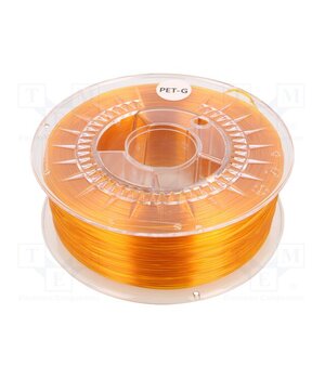 PETG 1,75 BRIGHT ORANGE TRANSPARENT Filament: PET-G; Ø: 1.75mm; orange,transparent; 220÷250°C; 1kg QN4Kk8vK5CnYGrlHk0juLNXMYyfHBqByDmF0B0LV7mw