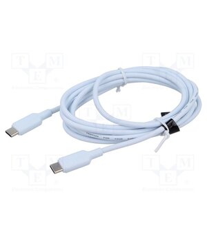 TRCSH Cable; USB 2.0; USB C plug,both sides; nickel plated; 2m; blue tMOeynynzAenJyX3O7X_53KqsQdoAoMZpVge_u_nTOw