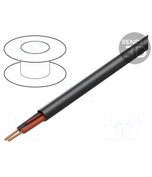 5300UE 0081000 Wire; 2x18AWG; unshielded; 300V; 305m; Cu; stranded; grey; CPR: Eca LexcPvystBPsV5m1j9njOlOf1SV3uBcRFr-nceblJ5A