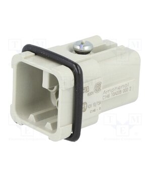 C14610A0080002 Connector: HDC; contact insert; male; 16A; 42V; PIN: 8; size A3 N5O1kovPv0NrxAzUbp4YuJNlMg1XotFsBH6uZQKwuTg