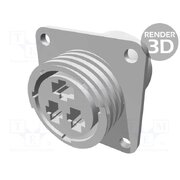206425-1 Connector: circular; socket; male; PIN: 3; w/o contacts; size 17 XJosEmwvyQ5fvd5xxKN6KJeqfz21avl3OWRRg8PAmVo