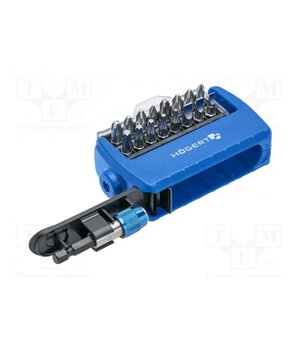 HT1S401 Tools set: screwdriver bits; plastic cassette; 17pcs. -_ZTEsUovgxh1zk2FzybKyDnFGLap2Zee00kUsdQh_I