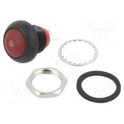 RP8100B2M1CEBLKREDRED Switch: push-button; Pos: 2; SPST; 0.1A/50VDC; 0.125A/125VAC; red F2ln00Q4pSoxK5Uca1SDNoP8VE7OILqxMaItOI4EKO0