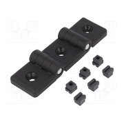CFI.40-40/40 SH-6 -AS Hinge; Width: 119mm; technopolymer PA; black; H: 36mm; for profiles YaZSPCoBxU2EGVw_ySi5pQFbna0k3AIJI1qYO8Dnmyc